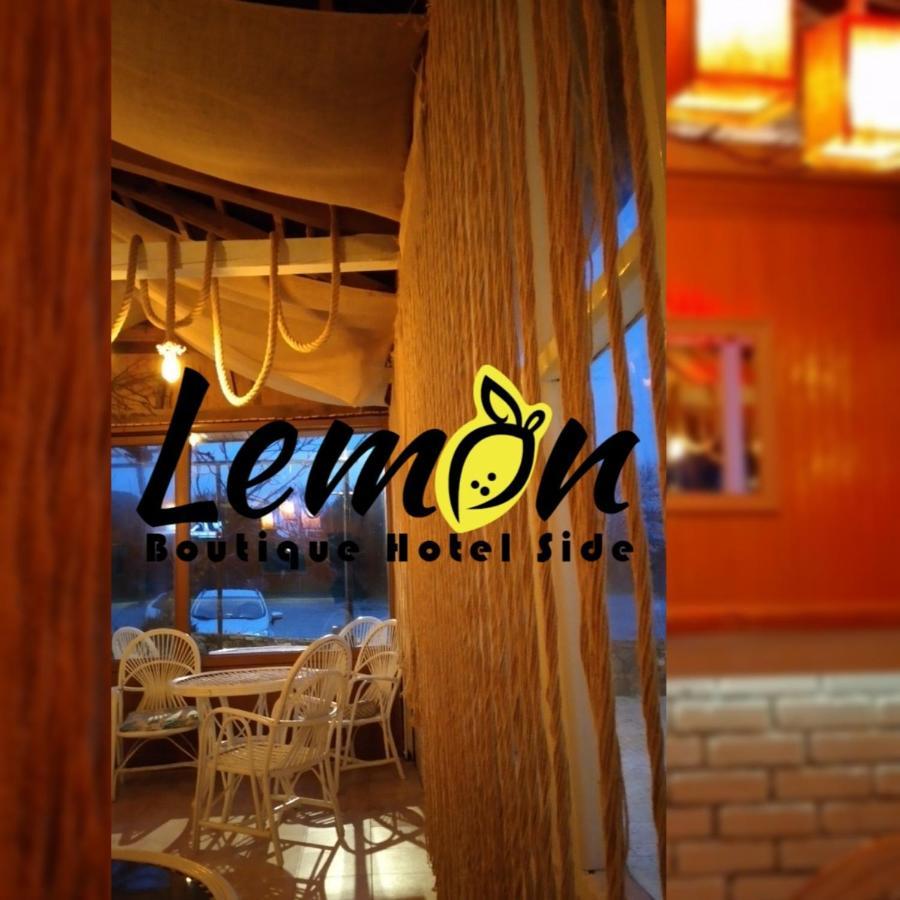 Lemon Boutique Otel Side Exteriör bild